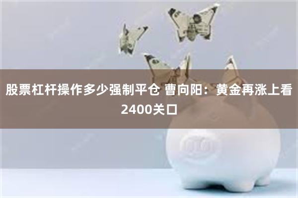 股票杠杆操作多少强制平仓 曹向阳：黄金再涨上看2400关口