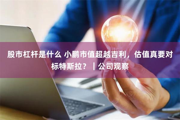 股市杠杆是什么 小鹏市值超越吉利，估值真要对标特斯拉？｜公司观察